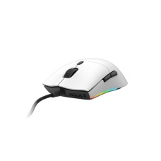 NZXT Lift Lightweight Ambidextrous RGB Wired Gaming Mouse White