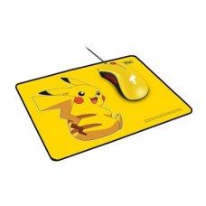 Razer DeathAdder Essential Mouse With Goliathus Speed Pikachu Limited Edition Mat Bundle