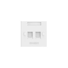 CommScope FPS-BS-2P-W Dual Ports Faceplate Kit