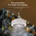 Vyvylabs VKD04 Mini Portable Desktop Fan with LED light