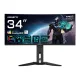 Gigabyte MO34WQC2 34 Inch WQHD 240Hz OLED Curved Gaming Monitor