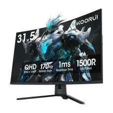 KOORUI G3221SC 31.5 Inch 170Hz 2K QHD VA Curved Gaming Monitor