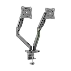 Kaloc KLC-DS200 Adjustable Dual Arm Monitor Desktop Mount Stand