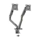 Kaloc KLC-DS200 Adjustable Dual Arm Monitor Desktop Mount Stand