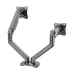 Kaloc KLC-DS200 Adjustable Dual Arm Monitor Desktop Mount Stand