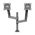 Kaloc KLC-DH200 Adjustable Double Arm Flexi Monitor Desktop Mount Stand