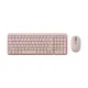 Logitech MK250 Bluetooth Keyboard Mouse Combo - Rose