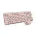 Logitech MK250 Bluetooth Keyboard Mouse Combo - Rose