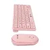 Xtreme K911C Pink Wireless Keyboard and Mouse Combo