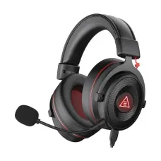 EKSA E900 Pro Noise Cancelling 7.1 Surround Sound Gaming Headset Black & Red