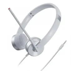 Lenovo 100 Sterio Analogue Silver Headset