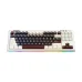 1st Player NEO87 Tri Mode RGB Hot Swap (Cranberry Switch) Rome (White) Mechanical Gaming Keyboard