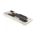 1st Player NEO87 Tri Mode RGB Hot Swap (Cranberry Switch) Rome (White) Mechanical Gaming Keyboard
