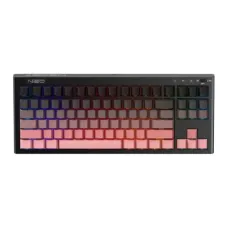 1STPLAYER NEO87 Rose Nebula Cranberry Switch RGB Mechanical Gaming Keyboard