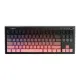 1STPLAYER NEO87 Rose Nebula Cranberry Switch RGB Mechanical Gaming Keyboard