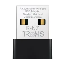 MERCUSYS MA14N AX300 Mbps Single Band Wi-Fi 6 Nano USB Adapter
