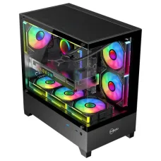 Carbono CG360TB Black M-ATX Gaming Casing
