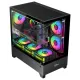 Carbono CG360TB Black M-ATX Gaming Casing