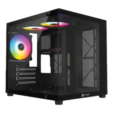 Xtreme M72B M-ATX 3 ARGB Fan Black Casing
