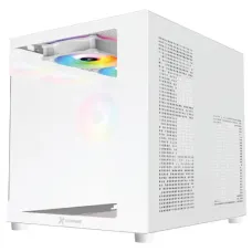 Xtreme M95W Mini Tower M-ATX 3 ARGB Fan White Casing