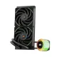 1STPLAYER CC 240 ARGB Liquid CPU Cooler Black