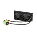 1STPLAYER CC 240 ARGB Liquid CPU Cooler Black