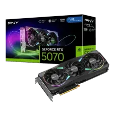 PNY GeForce RTX 5070 ARGB EPIC-X RGB OC Triple Fan 12GB GDDR7 Graphics Card