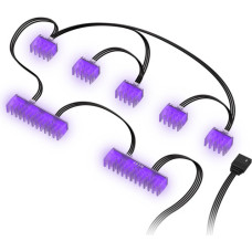 NZXT RGB Cable Comb Sleeved Power Cables