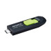 Adata UC300 128GB USB 3.2 Pen Drive Black/Green