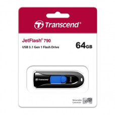 Transcend JetFlash 790 64GB USB 3.1 Gen 1 Pen Drive