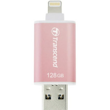 Transcend JetDrive Go 300 128GB Lightning USB 3.1 Pen Drive Rose
