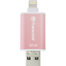 Transcend JetDrive Go 300 32GB Lightning USB 3.1 Pen Drive Rose