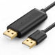 UGREEN USB 2.0 Data link cable-Black 3M