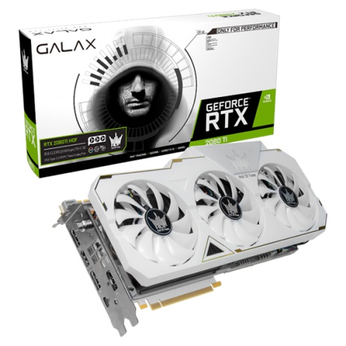 GALAX GeForce RTX 2080Ti HOF 11GB GDDR6 Graphics Card ...