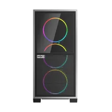 1st Player IF8 Mid Tower Black (Tempered Glass) E-ATX Gaming Desktop Case