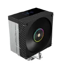 Acer Gadget C4GN Black Single Tower Air CPU Cooler with ARGB & Temperature Display