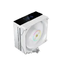 Acer Gadget C5AN Single Tower Air CPU Cooler with ARGB & Temperature Display - White 