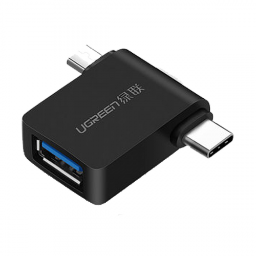 UGREEN Micro USB + USB-C to USB 3.0 Adapter