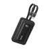 Anker Zolo 20000mAh Black 45W Power Bank With Built-In Dual USB C Cable & Digital Display #A110MH12