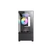 Antec VCX100M ARGB M-ATX Mini Tower Gaming Desktop Case (Black)