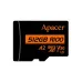 Apacer R100 512GB MicroSDXC UHS-I U3 V30 A2 Memory Card with Adapter