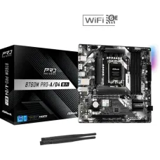 AsRock B760M PRO-A/D4 WIFI DDR4 Intel 14th, 13th and 12th Gen LGA1700 Motherboard