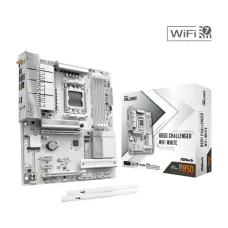 AsRock B850 CHALLENGER WIFI WHITE DDR5 Ryzen 9000, 8000 and 7000 Series AM5 Motherboard