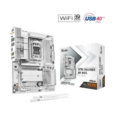 AsRock X870E Challenger WiFi White Ryzen 9000, 8000 and 7000 Series DDR5 ATX AM5 Motherboard