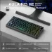 AULA F75 HE Hall Effect Tri-Mode Black Contour Gaming Keyboard