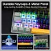 AULA S500 Wired Mechanical Gaming Keyboard - Black/Grey