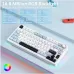 AULA S75 Pro Knob White & Blue Mechanical Keyboard