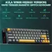 AULA WIN68 Wired Yellow Magnetic Keyboard (Max)