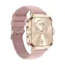 Blisbond Pearl Gold AMOLED Bluetooth Calling Smart Watch