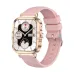 Blisbond Pearl Gold AMOLED Bluetooth Calling Smart Watch